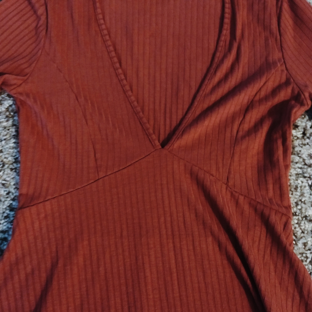 Burnt Orange Dress 🍊